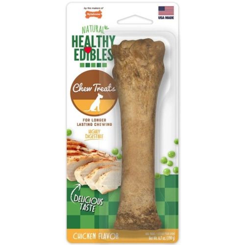 Nylabone Healthy Edibles Chews Chicken Flavor Souper Nylabone Healthy Edibles Chews Chicken Flavor Souper