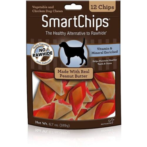 SmartBones SmartChips Peanut Flavored Dog Chews SmartBones SmartChips Peanut Flavored Dog Chews