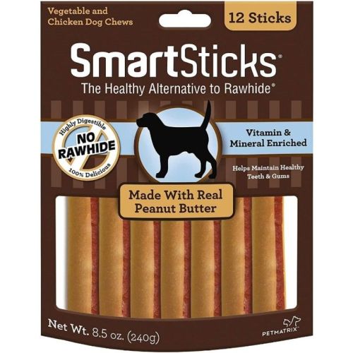 SmartBones SmartSticks Peanut Butter Flavor SmartBones SmartSticks Peanut Butter Flavor