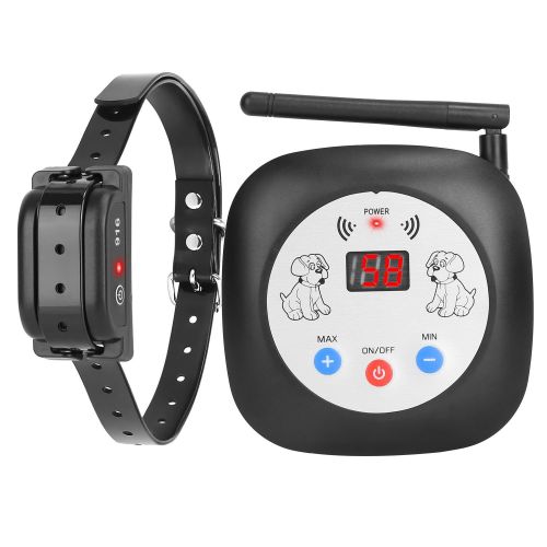 328FT Electric Wireless Dog Fence System With GPS Location Monitor Collar Receiver 328FT Electric Wireless Dog Fence System With GPS Location Monitor Collar Receiver